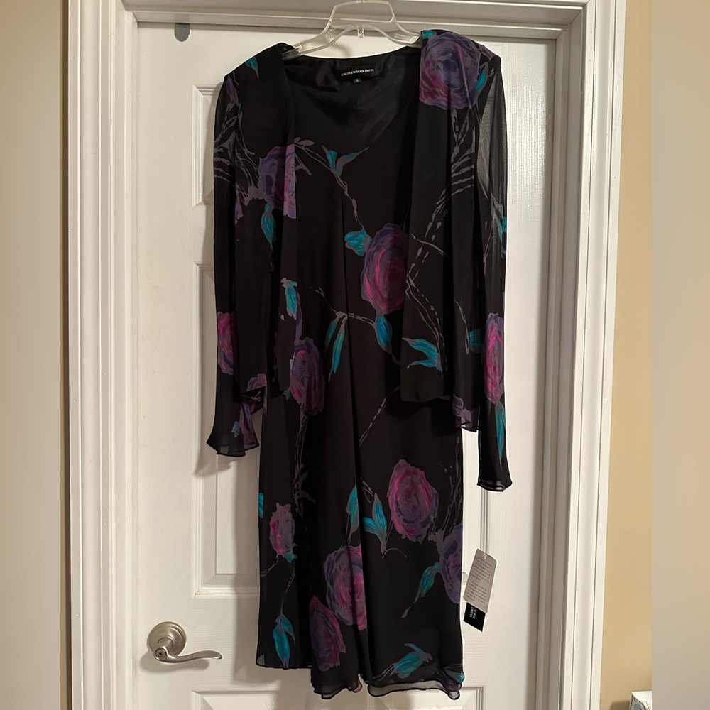 BNWT sheer long sleeve dress